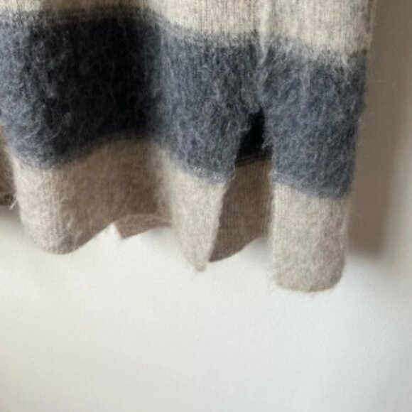 Eileen Fisher Italian Yarn Mohair Alpaca Blend Simple Longline Cardigan Sweater - Picture 5 of 7